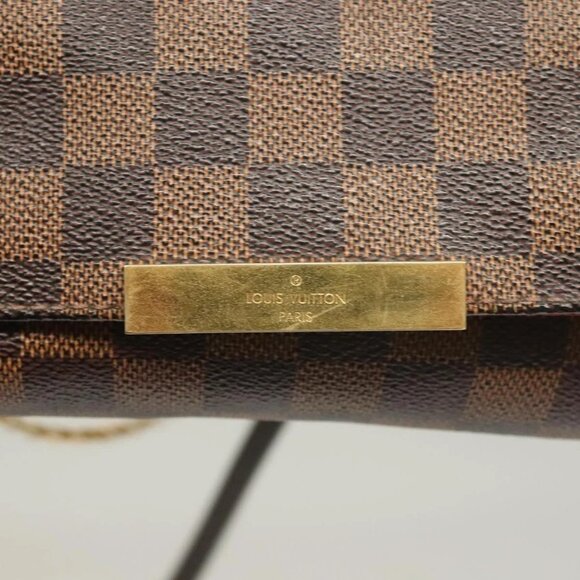 LOUIS VUITTON Damier Ebene Favorit PM Shoulder Bag 2way - Picture 9 of 16